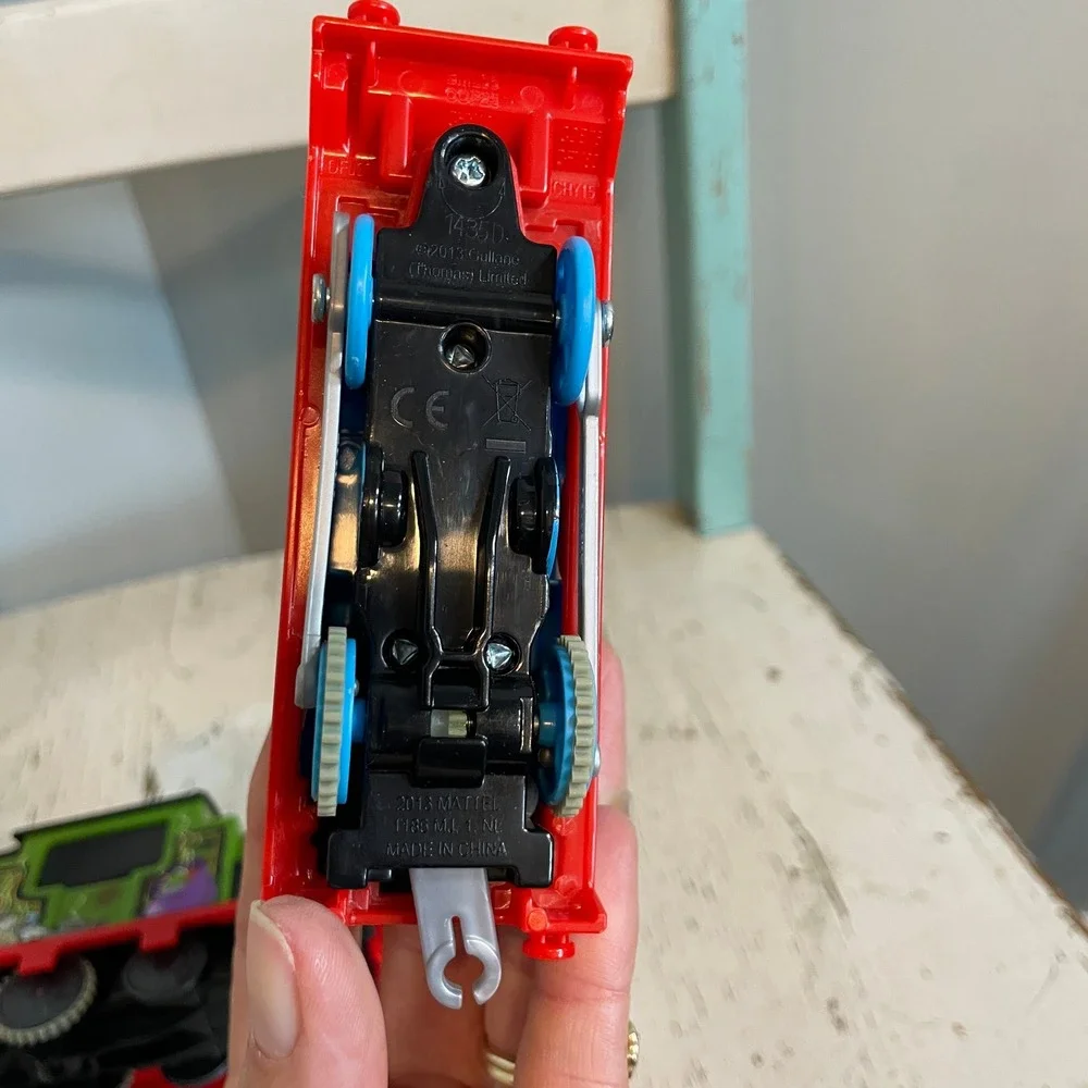 Mattel Thomas & Friends Motorized Train Engine Lot Thomas and Whiff 3pc Set